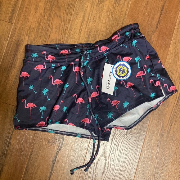 Alex Vando Swim Alex Vando Nwt Upf 5 Swim Shorts With Built In